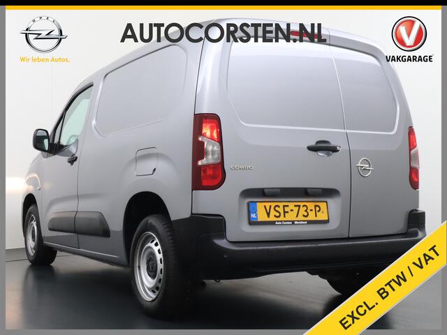 Opel COMBO 1.5D 102PK L1H1 Airco Cruise Control Lichtsensor Pdc Schuifdeur Betonplex vloer Lat om Lat Betimmering Tussenwand Euro 6
