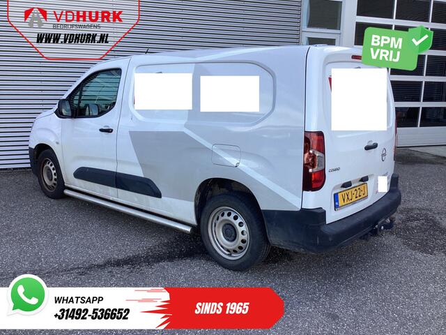 Opel COMBO 1.5CDTi 100 pk L2 BPM VRIJ! NL Auto/ Carplay/ Sidebars/ Cruise/ Airco/ Trekhaak
