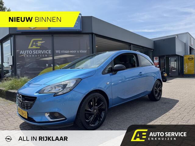 Opel CORSA 1.0 Turbo Colorline Super leuke Corsa | geheel dealer onderhouden 6M garantie en messcherp geprijsd! Incl. nw APK en beurt!