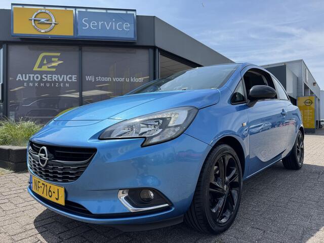 Opel CORSA 1.0 Turbo Colorline Super leuke Corsa | geheel dealer onderhouden 6M garantie en messcherp geprijsd! Incl. nw APK en beurt!