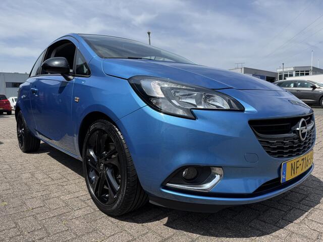 Opel CORSA 1.0 Turbo Colorline Super leuke Corsa | geheel dealer onderhouden 6M garantie en messcherp geprijsd! Incl. nw APK en beurt!