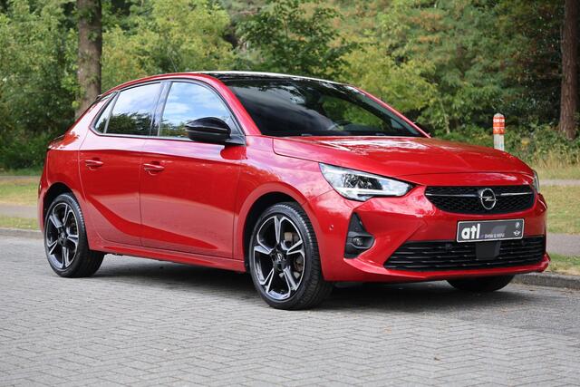 Opel CORSA 1.2 GS Line Panoramadak, LED, Adaptieve Cruise Control, Achteruitrijcamera, Virtual Cockpit, Sportstoelen, Dodehoeksensor, Flippers, Cruise Control, Navigatie, Draadloos laden, etc.