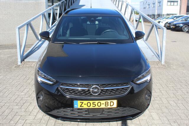 Opel CORSA 1.2 GS Line Panoramadak/Virtual cockpit/Apple carplay/Achteruitrijcamera/Parkeersensoren rondom/Stoelverwarming/Stuurverwarming/Dodehoek detectie/Climate control/17'' Lichtmetalen velgen.