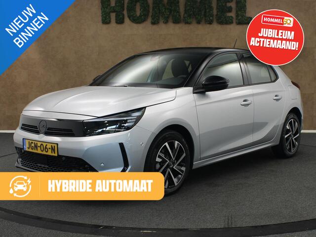 Opel CORSA 1.2 Turbo Hybrid GS DIRECT UIT VOORRAAD LEVERBAAR- ORIGINEEL NEDERLANDSE AUTO - PARKEERSENSOREN VOOR/ ACHTER - SPORTSTOELEN - DODEHOEK DETECTIE - CAMERA - TWO TONE LAK - VOORSTOELEN EN STUUR VERWARMD - APPLE CARPLAY/ ANDROID AUTO -
