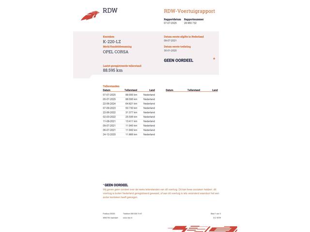 Opel CORSA 1.2 GS Line 1e-Eig. & Dealer-Onderh. BOVAG-Garantie..