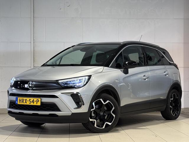 Opel Crossland Ultimate 1.2 Turbo 110pk | 180° CAMERA+SENSOREN | ALCANTARA/LEDER | AGR-STOELEN | NAVI | DAB+ | ISOFIX | FULL LED | LAGE KM | TWO-TONE | KEYLESS |