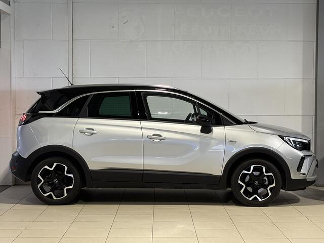 Opel Crossland Ultimate 1.2 Turbo 110pk | 180° CAMERA+SENSOREN | ALCANTARA/LEDER | AGR-STOELEN | NAVI | DAB+ | ISOFIX | FULL LED | LAGE KM | TWO-TONE | KEYLESS |