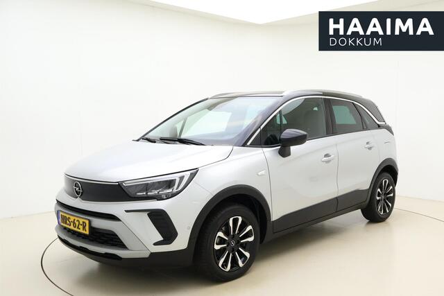 Opel Crossland 1.2 Turbo Elegance 110 PK| Navigatie | Panoramadak | Camera | Climate control | Zwart dak | Extra getint glas | Lichtmetalen velgen