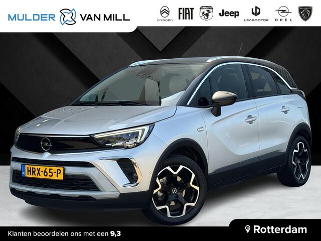 Opel Crossland Ultimate 1.2 Turbo 110pk | 180° CAMERA+SENSOREN | ALCANTARA/LEDER | AGR-STOELEN | NAVI | DAB+ | ISOFIX | FULL LED | LAGE KM | TWO-TONE | KEYLESS |