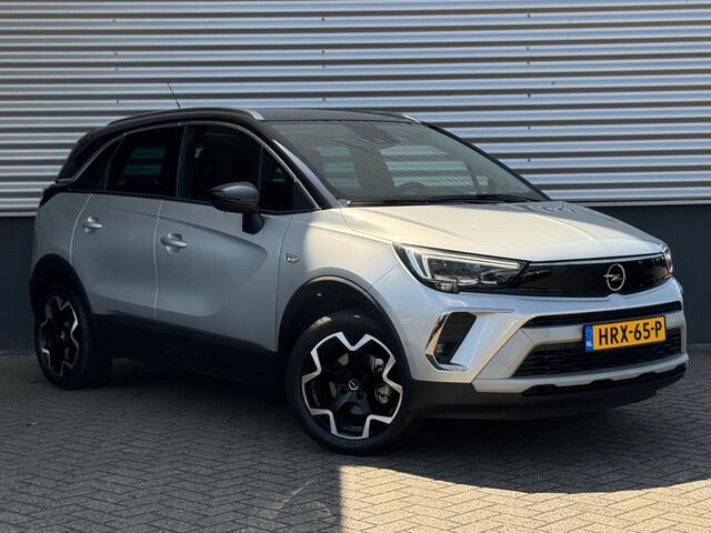Opel Crossland Ultimate 1.2 Turbo 110pk | 180° CAMERA+SENSOREN | ALCANTARA/LEDER | AGR-STOELEN | NAVI | DAB+ | ISOFIX | FULL LED | LAGE KM | TWO-TONE | KEYLESS |