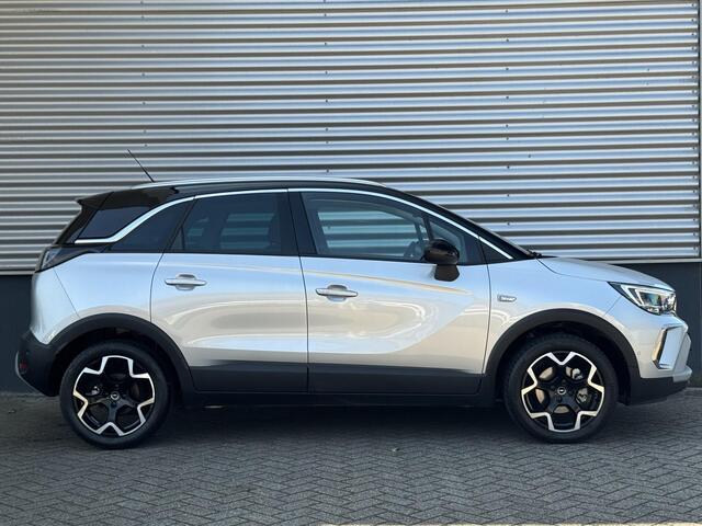 Opel Crossland Ultimate 1.2 Turbo 110pk | 180° CAMERA+SENSOREN | ALCANTARA/LEDER | AGR-STOELEN | NAVI | DAB+ | ISOFIX | FULL LED | LAGE KM | TWO-TONE | KEYLESS |
