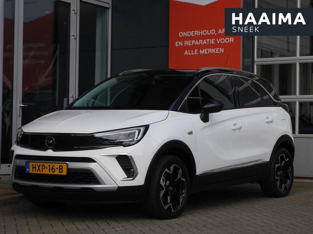 Opel Crossland 1.2 Turbo Ultimate Automaat | Navigatie | Alcantara bekleding | Keyless entry & start | Achteruitrij Camera | Lichtmetalen velgen | Parkeersensoren v+a