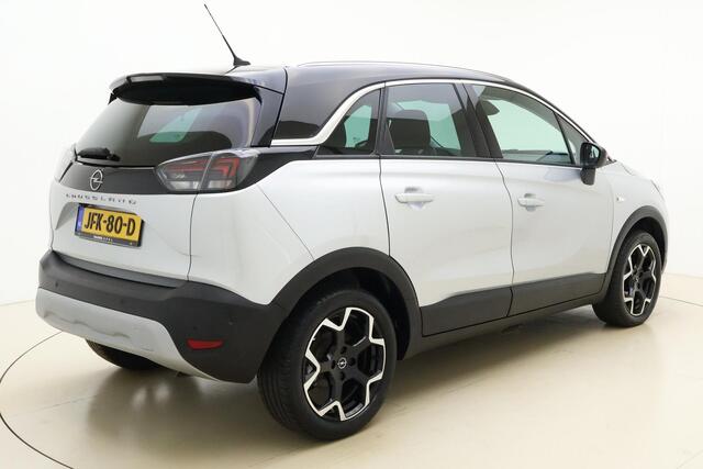 Opel Crossland 1.2 Turbo Ultimate | Navigatie | Climate & Cruise Control | Achteruitrijcamera | Parkeersensoren | Lichtmetalen velgen | Zwart dak | Extra getint glas