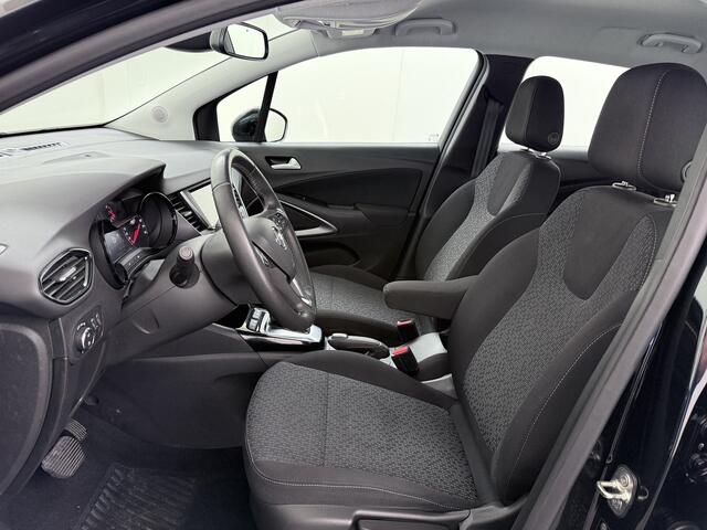 Opel Crossland T 131PK AUT-6 Apple Carplay Android Auto Navi* Ecc Cruise Control Camera Stoel+Stuurverwarming Pdc Elegance DAB Bluetooth Lane Assist Led Winter Pakket Parkeer Pakket Mooie en complete Opel Crossland! ¤ 32.000 nieuw! EURO6