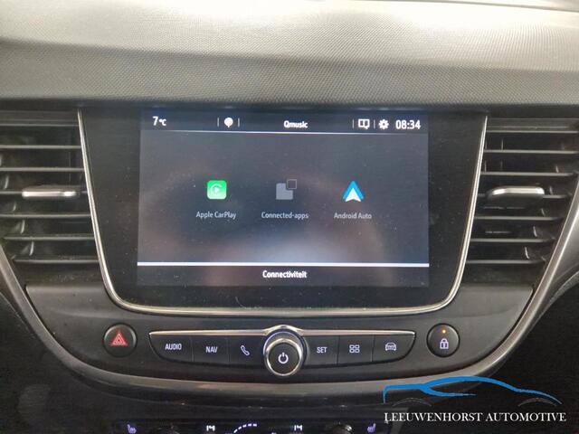 Opel Crossland 1.2 Turbo Elegance automaat, camera, clima, cruise, half leer, stoelverwarming, Apple Carplay