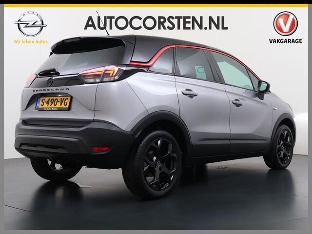 Opel Crossland T111pk GS Line 360°Camera Navi Apple Carplay Android Ecc AGR-Comfort Stoel Cruise Control Lane Assist DAB Led Lmv 17" Regen-Lichtsensor Two-tone Zeer complete Opel Crossland!