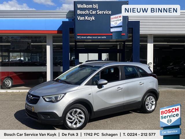 Opel Crossland X 1.2 Online Edition / NL-Auto / Nieuwe-Distributie / Dealer-Onderhouden / Apple-Carplay & Android-Auto / Cruise-Control / DAB Radio-Bluetooth / Trekhaak / Navi / PDC-Achter / 16'' LMV / All-Season / ENZ.