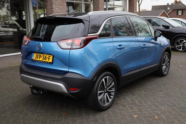 Opel Crossland X 1.2 Turbo Online Edition HALF-LEER TREKHAAK CARPLAY HUD CRUISE CLIMA NAVI LANE-ASSIST PDC 17''LMV ALL-SEASON!