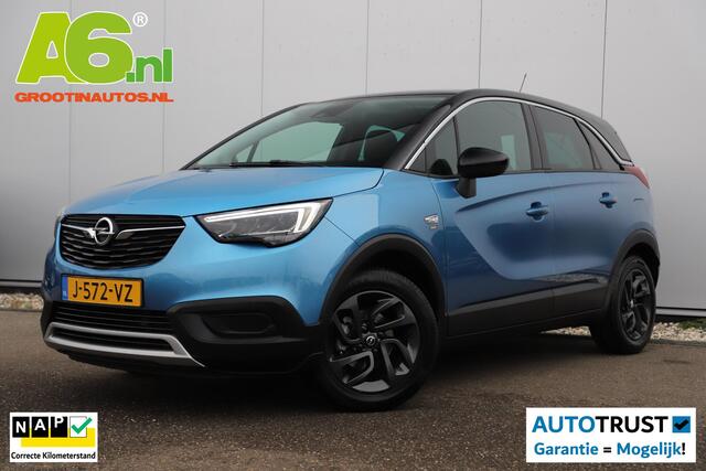 Opel Crossland X 1.2 Edition 2020 Trekhaak 16 inch LMV Navigatie Carplay Android Airco Cruise Control LED Rijstrooksensor