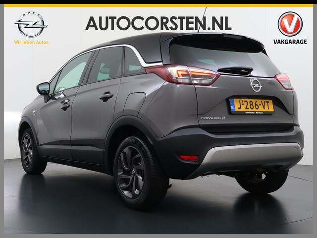 Opel Crossland X 1.2T 111PK Edition 2020 Apple Carplay Android Auto Navi* Airco LED-v+a Cruise Control Regen-Lichtsensor Edition 2020 Lane Assist Lmv Privacy Glas Two-tone Lak Isofix Distributie-riem bij 76.000 vervangen! 1e Eigenaar Origineel Nederlandse Auto