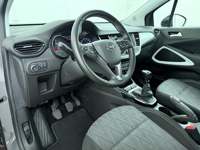 Opel Crossland X 1.2T 111PK Edition 2020 Apple Carplay Android Auto Navi* Airco LED-v+a Cruise Control Regen-Lichtsensor Edition 2020 Lane Assist Lmv Privacy Glas Two-tone Lak Isofix Distributie-riem bij 76.000 vervangen! 1e Eigenaar Origineel Nederlandse Auto