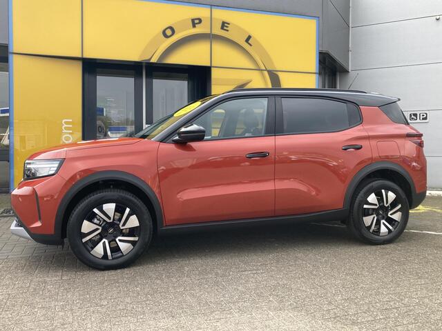 Opel FRONTERA Electric GS 44 kWh | NU IN DE SHOWROOM! | Navigatie | Achteruitrijcamera | Cruise Control | Parkeersensoren | Stoel/ stuurwiel/ voorruit verwarming | Zwart dak