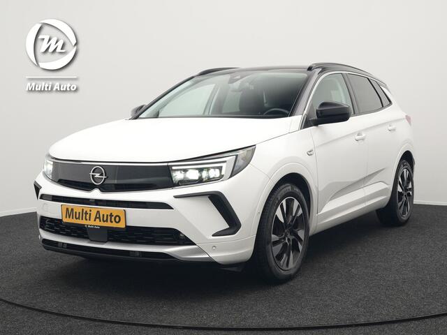 Opel Grandland Turbo Business Elegance 131pk | Camera | Cruise Control | Lederen Sportstoelen Verwarmd | Park Assist | Apple Carplay | Verwarmd Stuur | Navigatie | Virtual | DAB |