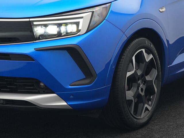 Opel Grandland 1.6 Turbo Ultimate Facelift Plug In Hybrid 224pk Dealer O.H PHEV | Adaptive Cruise | Standkachel | Lederen Sportstoelen Ventilatie & Memory | 360 Camera | Apple Carplay | Blis | Navigatie | Virtual | DAB |