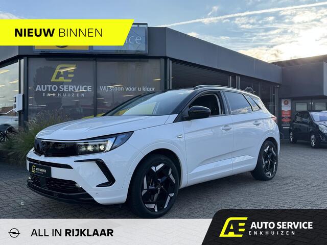 Opel Grandland 1.6 Turbo Plug-In Hybrid 4x4 GSe Geheel rijklaar |BOVAG gar. - GSe uitvoering! 300pk automaat Hybrid | Alcantara\leer | Full LED | Camera | 2x lader