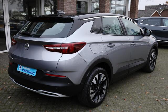 Opel Grandland X 1.2 Turbo LEER+MEMORY STOELKOELING/VERWARMING CAMERA DAB CARPLAY STUURVERWARMING NAVI 2xPDC DUO-TONE 18"LMV