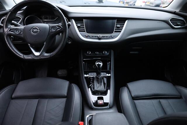 Opel Grandland X 1.2 Turbo LEER+MEMORY STOELKOELING/VERWARMING CAMERA DAB CARPLAY STUURVERWARMING NAVI 2xPDC DUO-TONE 18"LMV