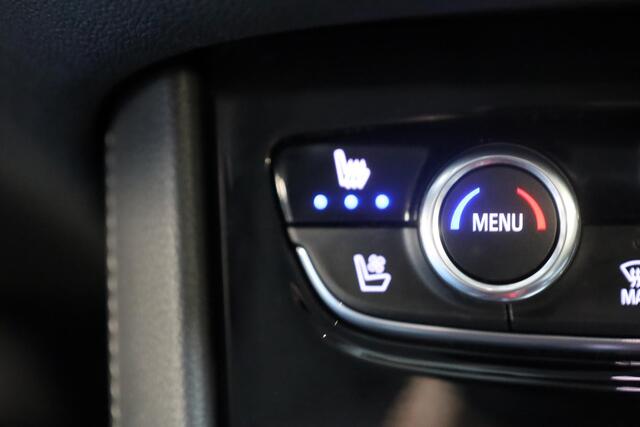Opel Grandland X 1.2 Turbo Innovation LEER+MEMORY CAMERA STOELVENTILATIE 4xSTOELVERW. RUIT+STUURVERW. NAVI CARPLAY DODEHOEK ELEK.LAADKLEP 18"LMV ENZ.