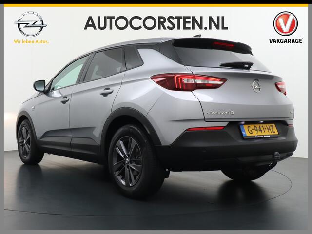 Opel Grandland X T131PK Aut. Trekhaak Apple Carplay Android Auto Airco Navi Pdc 120 Jaar Edition Regen-Lichtsensor DAB Lmv 17" Led Privacy Glas Origineel Nederlandse Auto Euro 6
