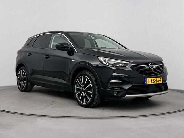 Opel Grandland X 1.6 Turbo Hybrid4 Elegance | Comfortstoelen | Trekhaak | Trekgewicht 1250kg | Navigatie | Camera | All Season banden | Parkeersensoren |