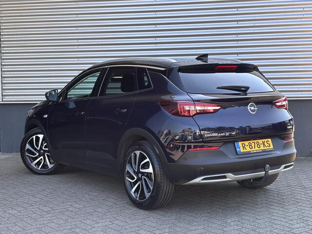 Opel Grandland X Ultimate 1.6 Turbo 180pk EAT8 | 1.600 KG TREKGEWICHT | DENON SOUND SYSTEM | AFN. TREKHAAK | STOELVERW. + KOELING | FULL OPTIONS | CAMERA V+A | KEYLESS | DODEHOEK BEWAKING | APPLE CARPLAY | ANDROID AUTO