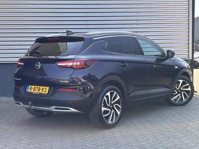 Opel Grandland X Ultimate 1.6 Turbo 180pk EAT8 | 1.600 KG TREKGEWICHT | DENON SOUND SYSTEM | AFN. TREKHAAK | STOELVERW. + KOELING | FULL OPTIONS | CAMERA V+A | KEYLESS | DODEHOEK BEWAKING | APPLE CARPLAY | ANDROID AUTO