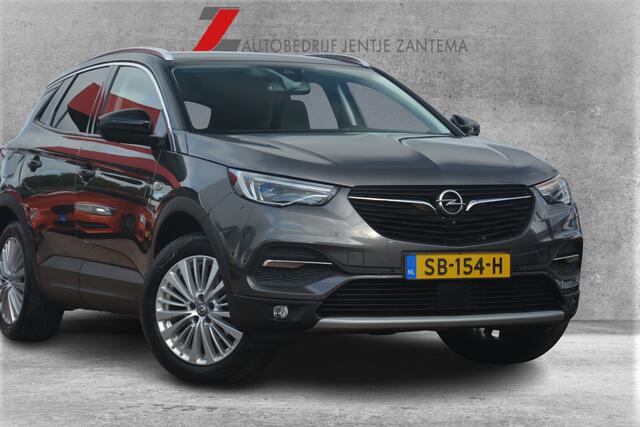Opel Grandland X 1.2 Turbo Innovation Nederlandse auto 109767 NAP dealeronderhouden laatste beurt bij 96000km riem vv bij 63000km met oa stoelverwarming stoelkoeling sportstoelen leren bekleding ecc camera lmv pdc voice command e