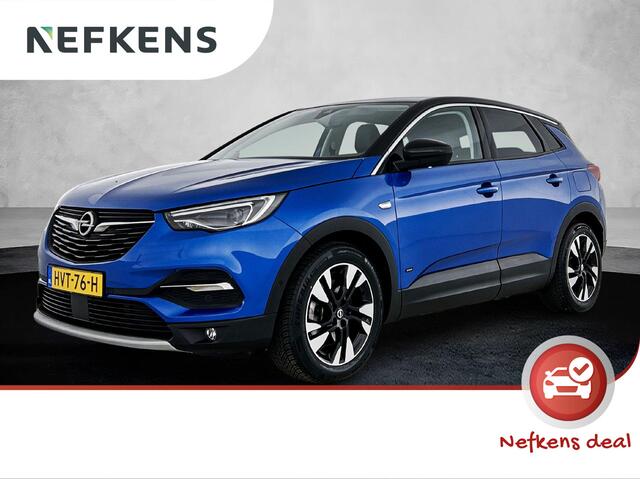 Opel Grandland X SUV Ultimate Hybrid 225PK AUTOMAAT | AppleCarPlay/AndroidAuto | Verwarmde/AGR-stoelen | Navigatie | Cruise Control | Keyless Start/Entry | FULL LED | Camera | Two-tone | Isofix | Privacy Glass | 1250KG TREKGEWICHT! |