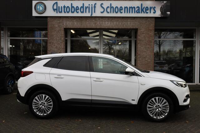 Opel Grandland X 1.6 Turbo Hybrid Ultimate CARPLAY HALF-LEER 2xPDC CRUISE NAVI CLIMA 18"LMV+ALL-SEASONS! ELEC.ACHTERKLEP ENZ.