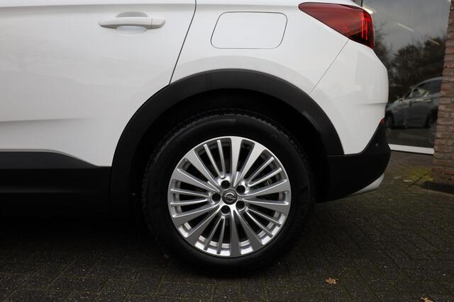 Opel Grandland X 1.6 Turbo Hybrid Ultimate CARPLAY HALF-LEER 2xPDC CRUISE NAVI CLIMA 18"LMV+ALL-SEASONS! ELEC.ACHTERKLEP ENZ.