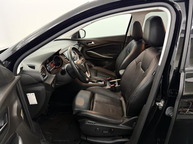 Opel Grandland X 1.2 Turbo Ultimate Pano, Leder, Camera, Navi, Winterpakket, Elektrische achterklep, Memory stoelen, Rijstrook correctie, A start stop