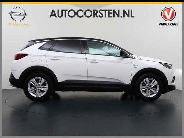 Opel Grandland X T 131PK Pano-Dak Camera Apple Carplay Android LED AGR-Comfort Stoelen Two-Tone Airco Navi* Pdc Edition 2020 Stoel+Stuurverwarming lane Assist Lmv 17" Led 1e Eigenaar Origineel Nederlandse Auto Dealeronderhouden