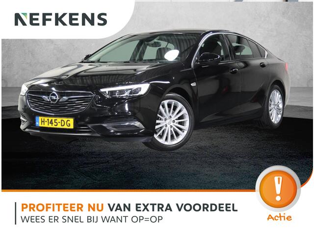 Opel INSIGNIA Grand Sport 1.6 200PK Turbo Business Executive | AUTOMAAT | AppleCarplay/Android Auto | 360'Camera | Navigatie | LEER | Keyless | Verwarmde/Verkoelde stoelen | Dodehoek Detectie | Parkeersensoren | Climate Control | Adaptive cruise control |