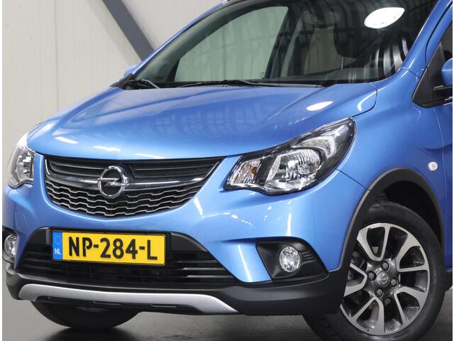 Opel KARL 1.0 75PK Rocks Online Edition | Airco | AppleCarPlay/AndroidAuto | Parkeersensoren Achter | LMV | Cruise Control | Isofix | Privacy Glass | Buitenspiegels Elektrisch Verstelbaar | Centrale Deurvergrendeling met Afstandsbediening |