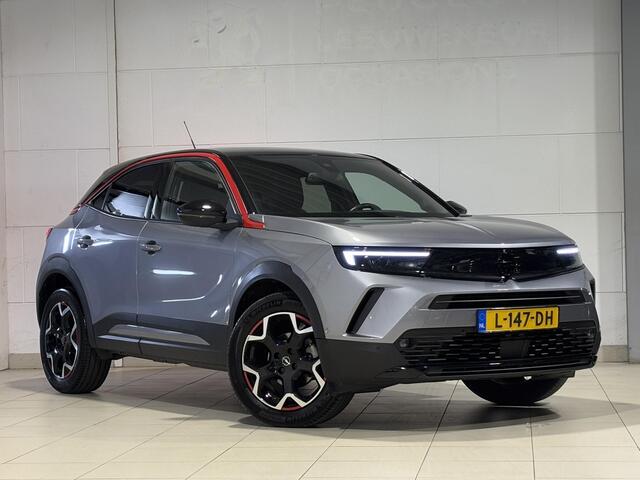 Opel MOKKA 1.2 Turbo 100pk GS | 18" TRI-COLOR VELGEN | PURE PANEL | BLACK PACK | 180° CAMERA + SENSOREN | DODEHOEK BEWAKING | ISOFIX |