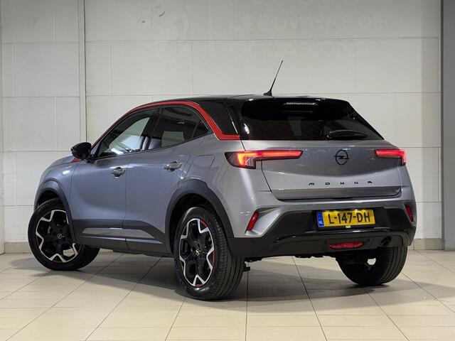 Opel MOKKA 1.2 Turbo 100pk GS | 18" TRI-COLOR VELGEN | PURE PANEL | BLACK PACK | 180° CAMERA + SENSOREN | DODEHOEK BEWAKING | ISOFIX |