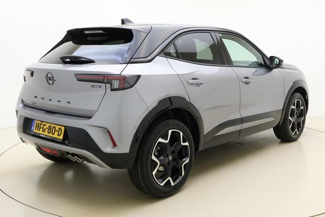 Opel MOKKA 1.2 Turbo 136pk Hybrid Automaat Ultimate | NIEUW | Direct leverbaar | Navigatie | Achteruitrijcamera | Climate control | LED verlichting | Zwart dak | Luxe uitvoering