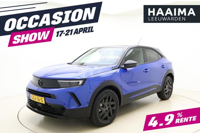 Opel MOKKA 1.2 Turbo Hybrid GS 136 PK Automaat | Navigatie | Camera | Zwart dak | Lichtmetalen velgen black | Cruise control | Alcantara bekleding | Getint glas