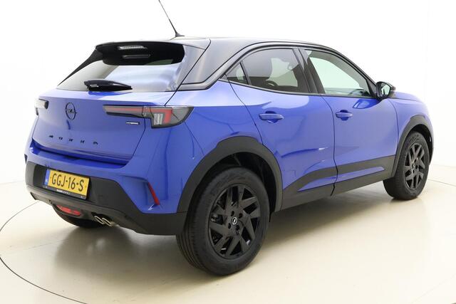 Opel MOKKA 1.2 Turbo Hybrid GS 136 PK Automaat | Navigatie | Camera | Zwart dak | Lichtmetalen velgen black | Cruise control | Alcantara bekleding | Getint glas