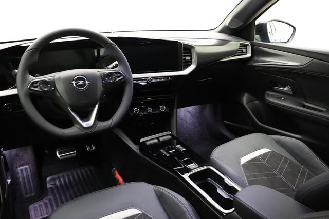Opel MOKKA 1.2 Turbo Hybrid GS 136 PK Automaat | Navigatie | Camera | Zwart dak | Lichtmetalen velgen black | Cruise control | Alcantara bekleding | Getint glas